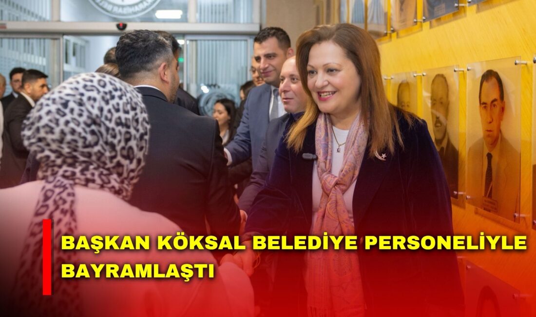 Afyonkarahisar Belediye Başkanı Burcu Köksal, bayram sonrası ilk mesai gününde