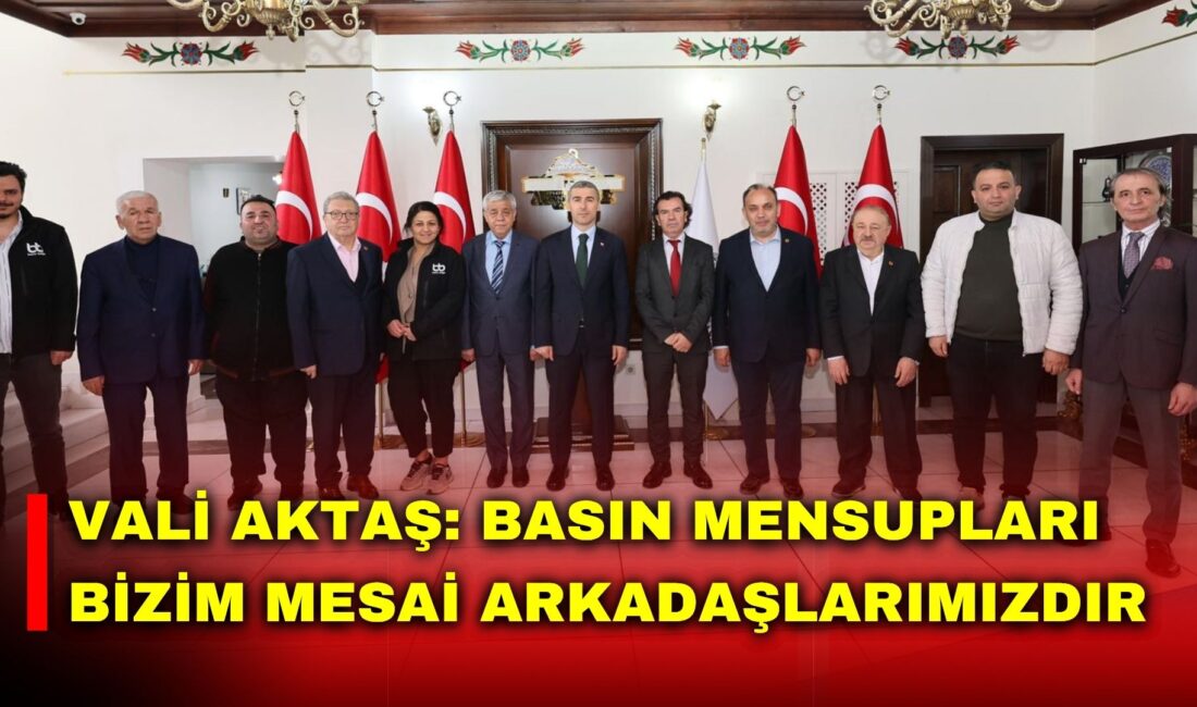 Anadolu Basın Birliği (ABB) Afyonkarahisar Şubesi, göreve yeni başlayan Afyonkarahisar