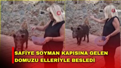 Ramazan Bayramı tatilini Bodrum’da geçiren ünlü sanatçı Safiye Soyman, kapısının