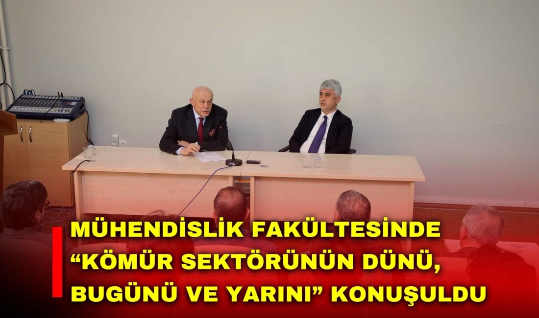 Afyon Kocatepe Üniversitesi (AKÜ) Mühendislik Fakültesi tarafından “Ülkemizde Kömür Sektörünün