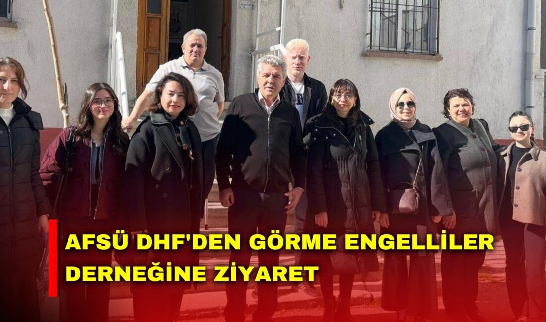 Afyonkarahisar Sağlık Bilimleri Üniversitesi (AFSÜ) Diş Hekimliği Fakültesi (DHF) Toplumsal