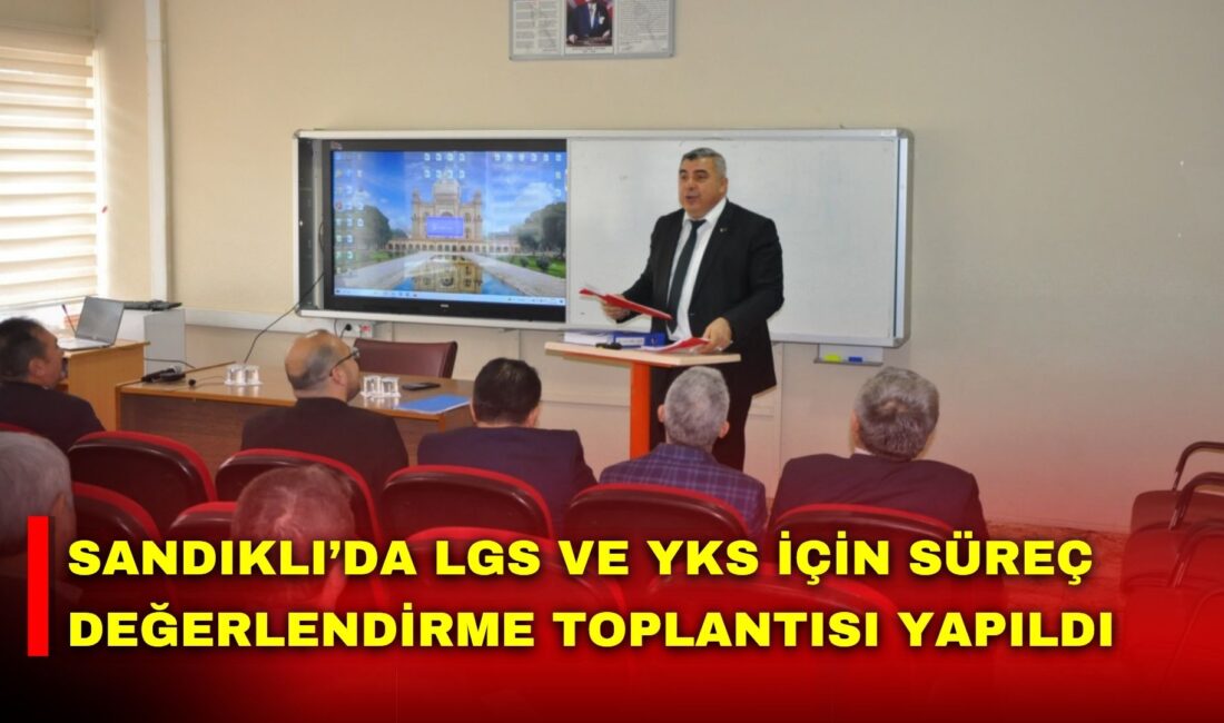 Afyonkarahisar İl Milli Eğitim Müdürü Miraç Sünnetci, Sandıklı Kız Anadolu