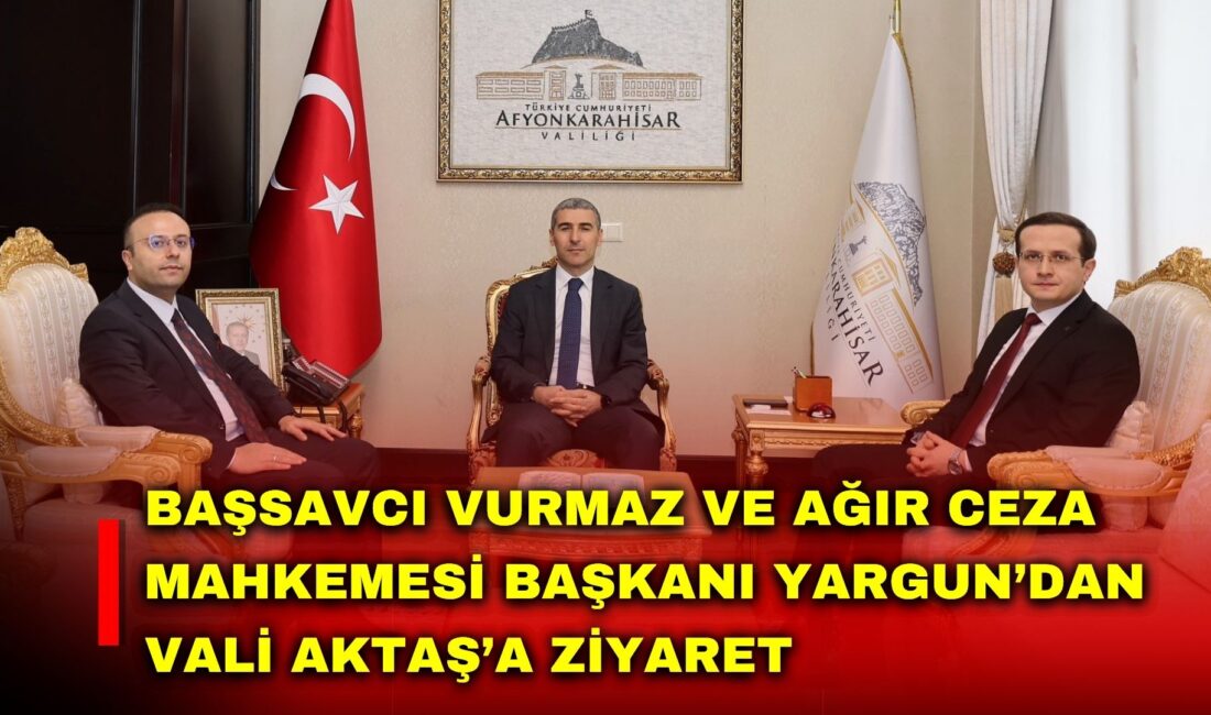 Dinar Cumhuriyet Başsavcısı Emre Vurmaz ile Dinar Adli Yargı ve