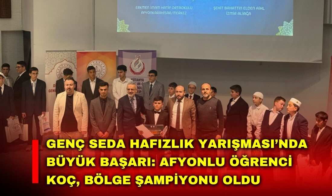 Afyonkarahisar İl Milli Eğitim Müdürlüğü, Din Öğretimi Genel Müdürlüğü tarafından