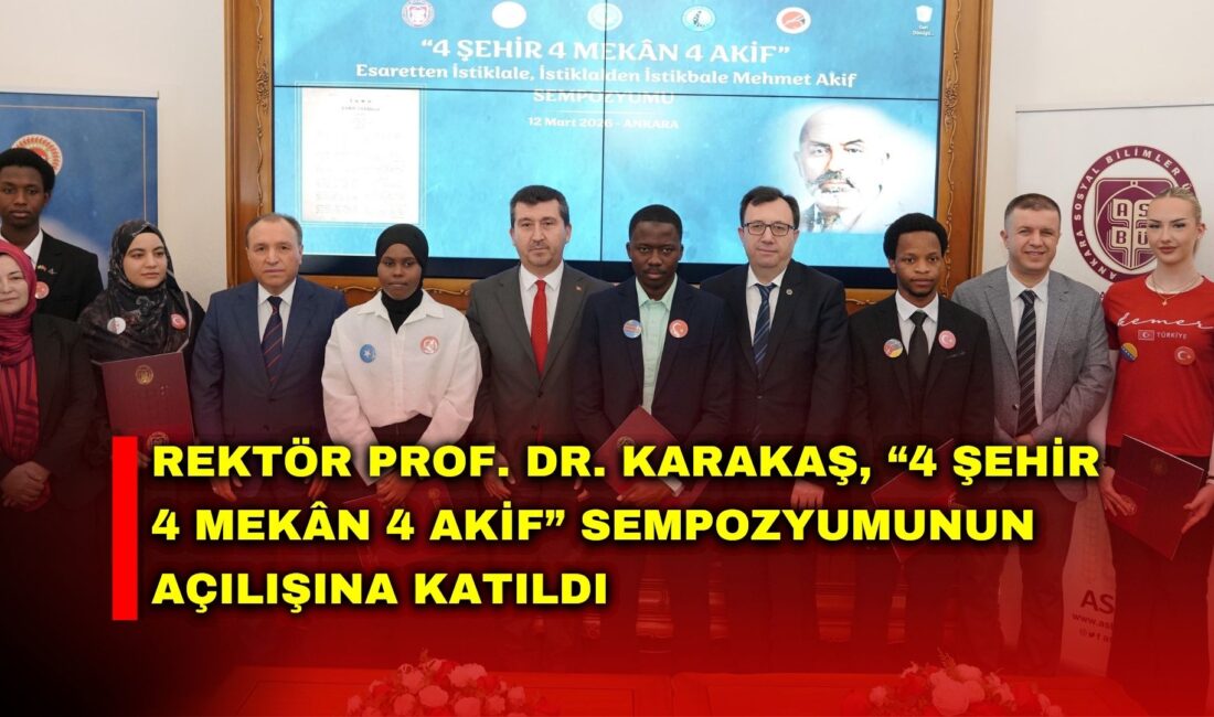 Afyon Kocatepe Üniversitesi (AKÜ) Rektörü Prof. Dr. Mehmet Karakaş, AKÜ’nün