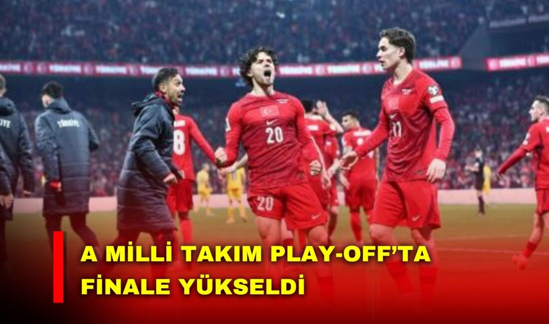 A Milli Futbol Takımımız Dünya Kupasına katılma yolunda önemli adımı