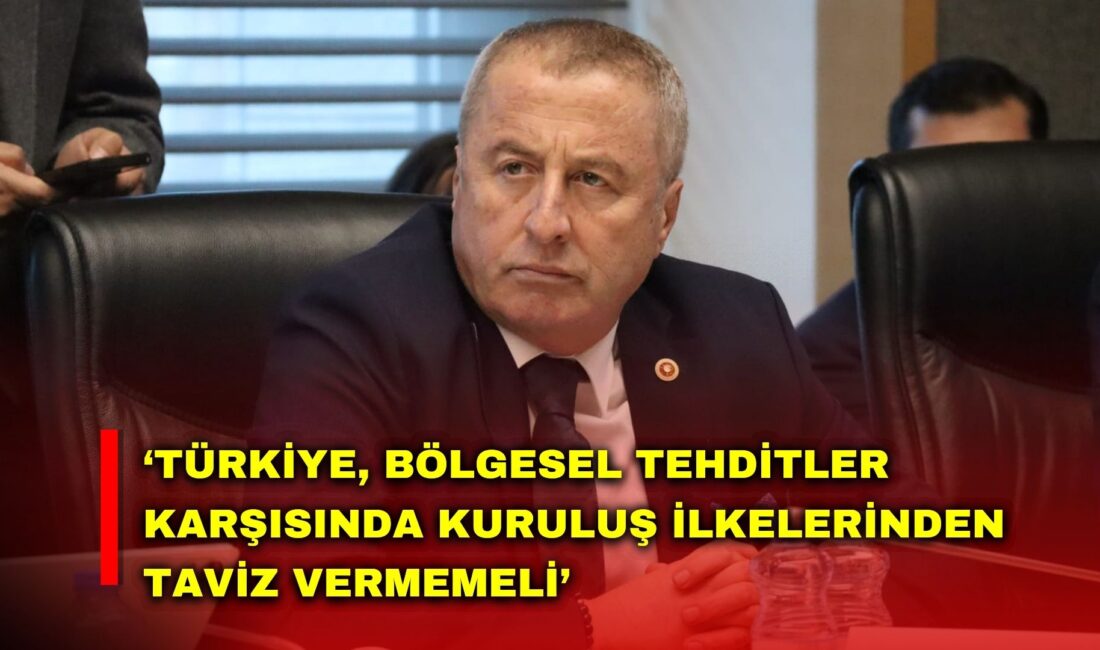 İYİ Parti Milletvekili Olgun, Orta Doğu’da değişen güç dengeleri ve