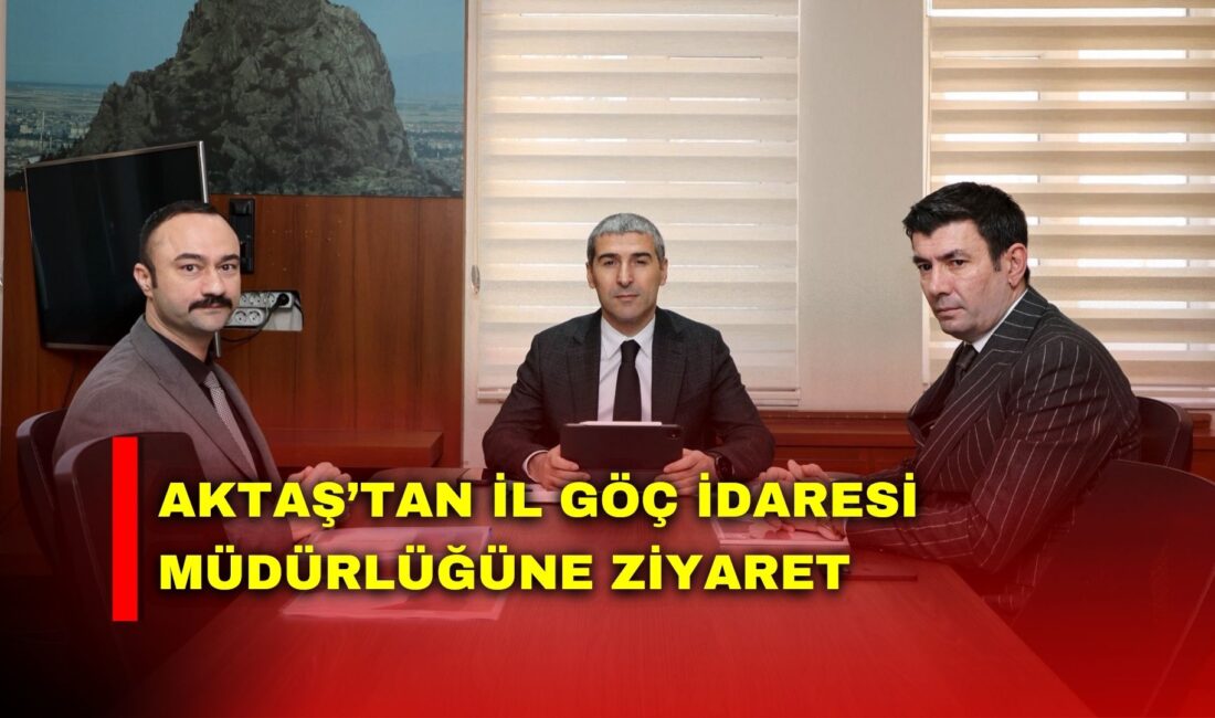 Afyonkarahisar Valisi Dr. Naci Aktaş, İl Göç İdaresi Müdürlüğünü ziyaret