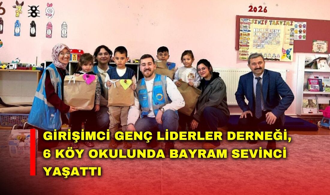 Afyonkarahisar Girişimci Genç Liderler Derneği Ramazan Bayramı öncesinde anaokulu öğrencileri