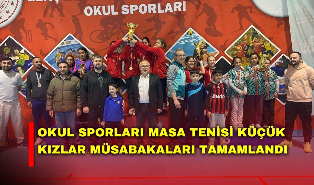 Okul Sporları Küçük Kızlar Masa Tenisi İl Birinciliği müsabakaları, Çiğiltepe