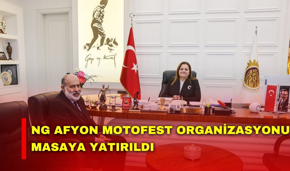 Afyonkarahisar Belediye Başkanı Burcu Köksal, Türkiye Motosiklet Federasyonu Asbaşkanı Mahmut