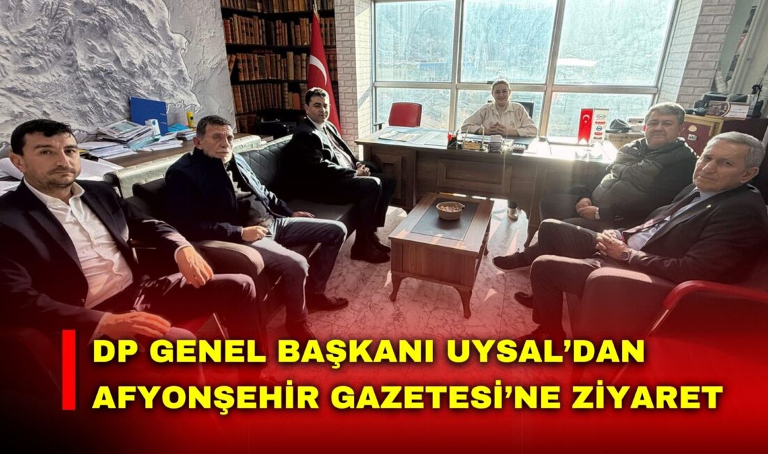 Demokrat Partisi Genel Başkanı Gültekin Uysal ve beraberindeki heyet, HD