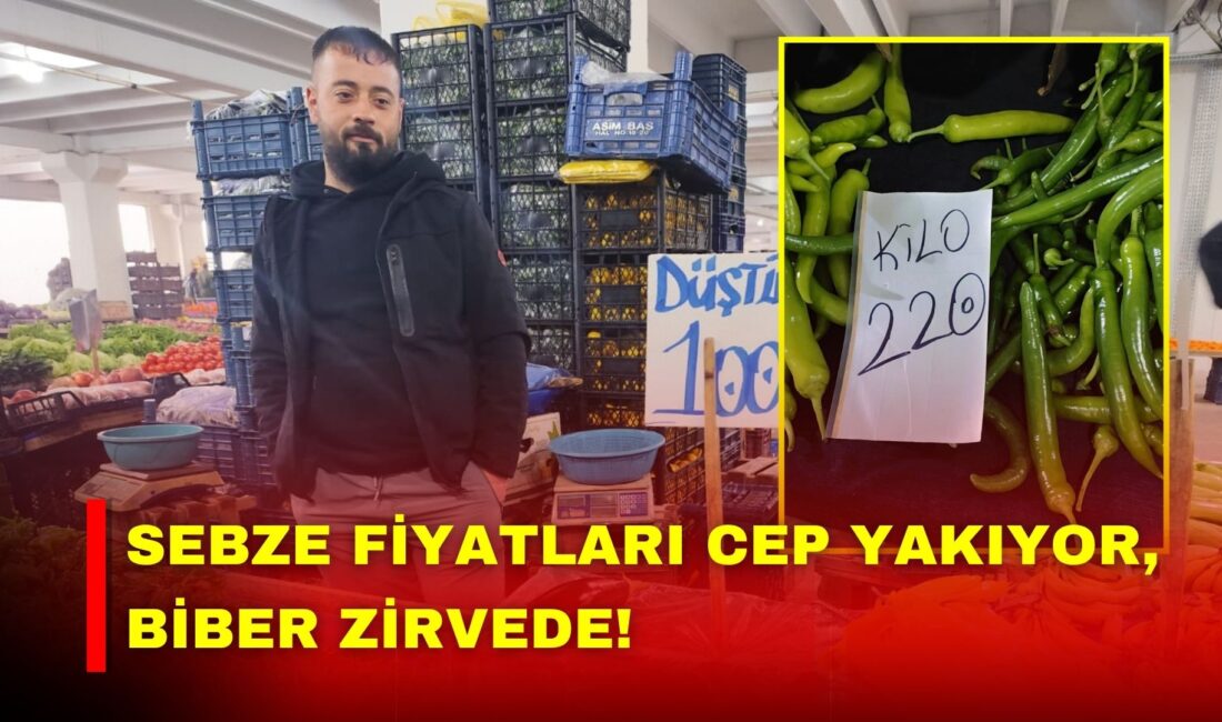 Akaryakıt fiyatlarına gelen zamlar pazar tezgâhlarına yansıdı. Sebze fiyatlarında yüzde