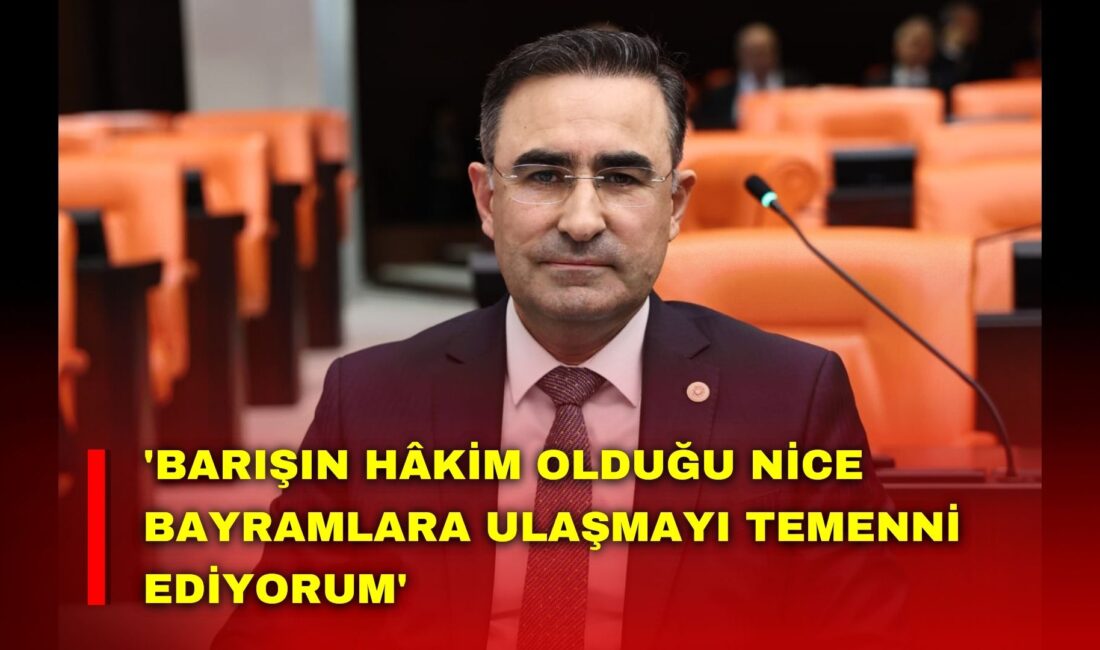 AK Parti Afyonkarahisar Milletvekili Hasan Arslan, Ramazan Bayramı dolayısıyla bir