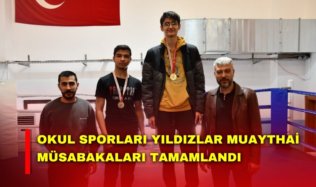 Okul Sporları faaliyet programında yer alan Yıldızlar Muaythai Müsabakaları Kocatepe