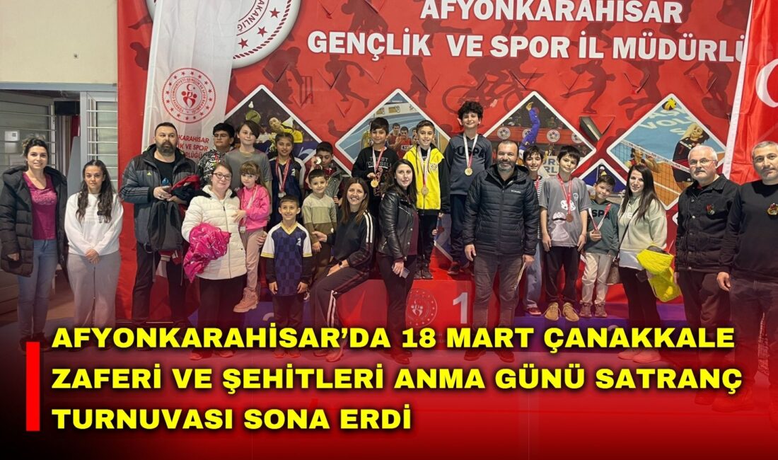 Afyonkarahisar’da, 18 Mart Çanakkale Zaferi ve Şehitleri Anma Günü kapsamında