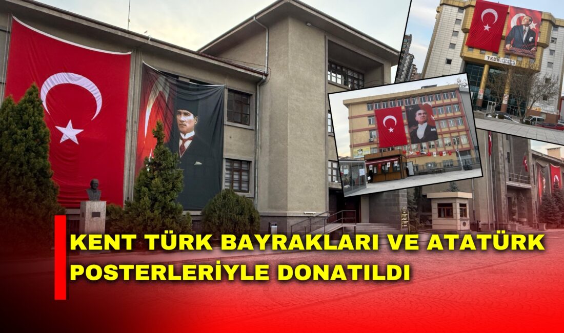 Afyonkarahisar’da 18 Mart Öncesi Anlamlı Hazırlık: Kent Türk Bayrakları ve Atatürk Posterleriyle Donatıldı Afyonkarahisar’da, 18 Mart Şehitleri Anma Günü ve Çanakkale Deniz Zaferi’nin