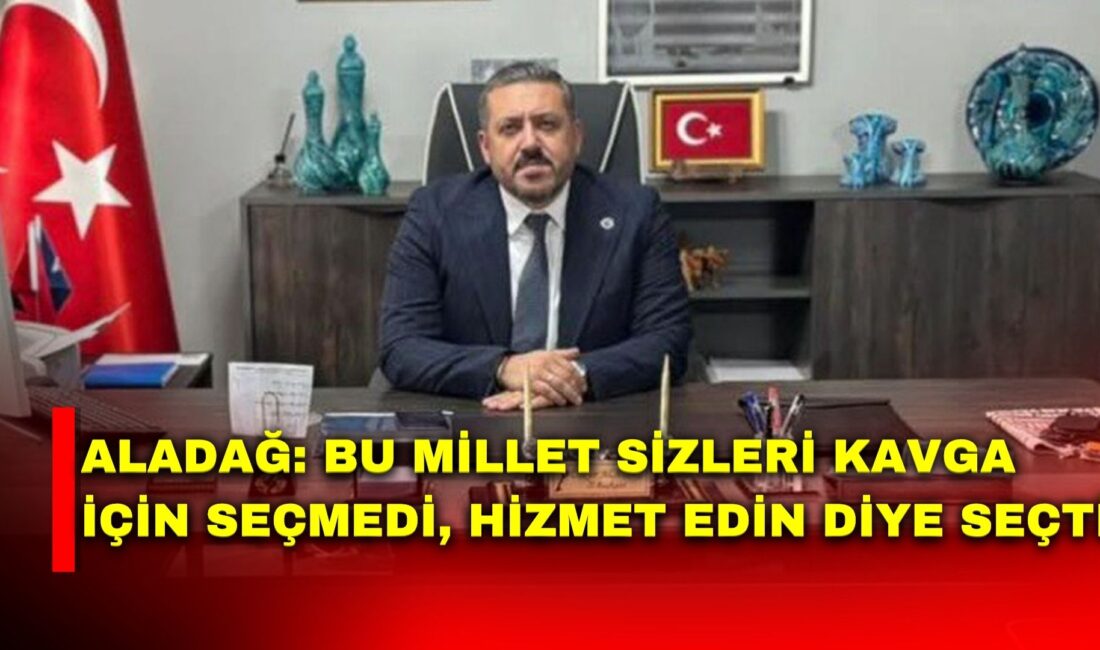 Anahtar Parti Afyonkarahisar İl Başkanı Üzeyir Aladağ, İYİ Parti Genel