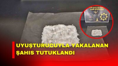Afyonkarahisar’da polis tarafından durdurulan otomobilde uyuşturucu madde ile yakalanan 3