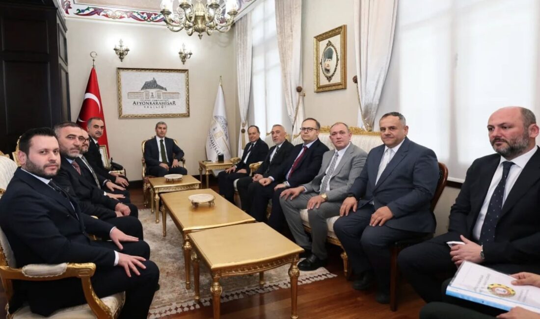 Afyonkarahisar Ticaret ve Sanayi Odası (ATSO) heyeti, Afyonkarahisar Valisi Dr.
