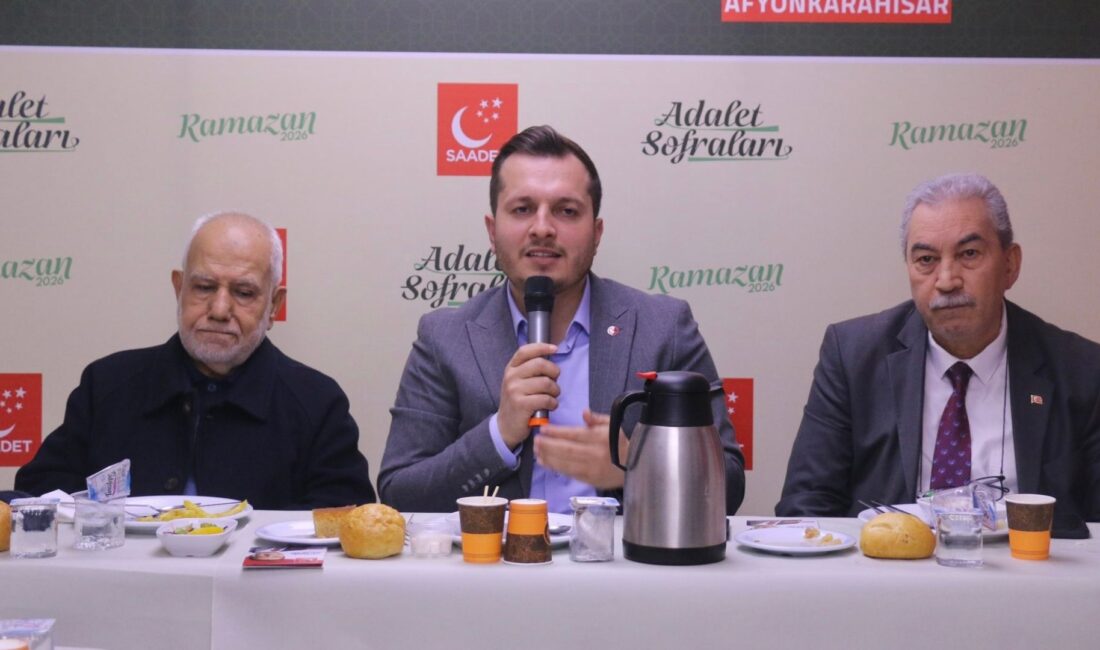 Saadet Partisi Afyonkarahisar İl Başkanlığı, Ramazan ayının manevi atmosferinde emekli
