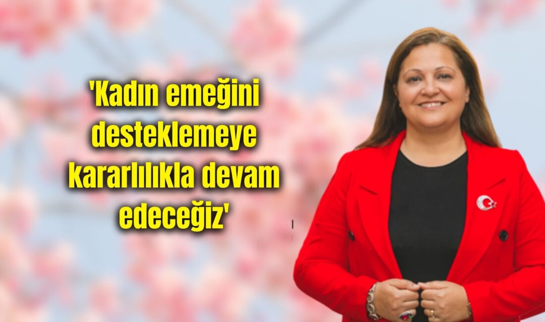 Afyonkarahisar Belediye Başkanı Burcu Köksal 8 Mart Kadınlar Günü sebebiyle