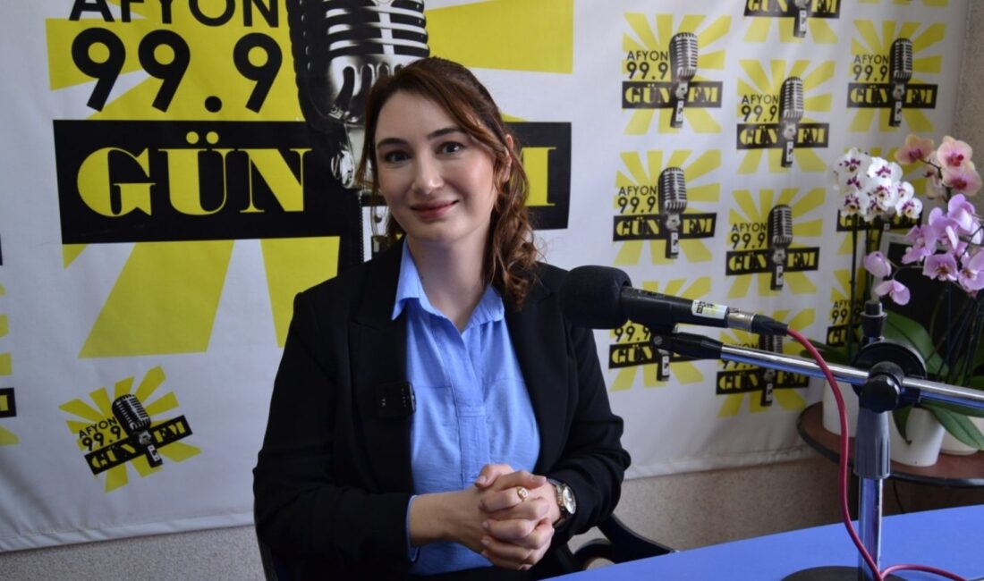 ‘Dışarı çıkarken mutlaka güneş koruyucuları kullanalım’ Dermatoloji Uzmanı Dr. Duygu Gencer, Afyon Gün FM’in konuğu oldu.