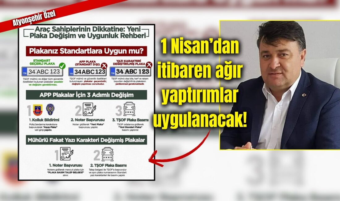 Kamuoyunda APP (Amerikan Pres Plaka) olarak adlandırılan yönetmeliğe aykırı basılmış
