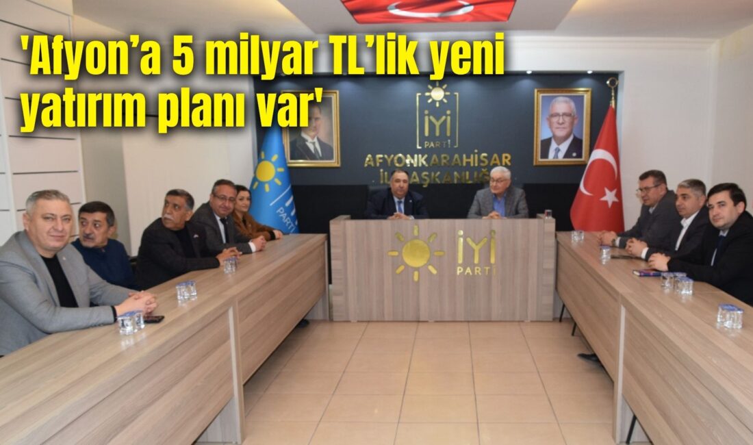 OEDAŞ’tan İYİ Parti İl Başkanlığına ziyaret: ‘Afyon’a 5 milyar TL’lik yeni yatırım planı var’ Osmangazi Elektrik Dağıtım AŞ (OEDAŞ) yönetimi, İYİ Parti Afyonkarahisar İl