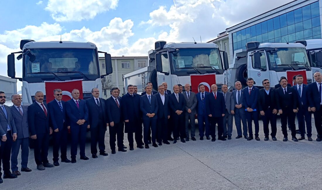 Afyonkarahisar İl Özel İdaresi’nin hizmet kapasitesini artırmak amacıyla envantere kazandırılan