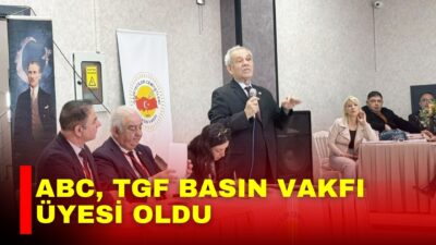 Türkiye Gazeteciler Federasyonu (TGF) ve Türkiye Gazeteciler Cemiyetleri Basın Vakfı