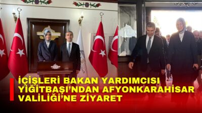 İçişleri Bakan Yardımcısı Doç. Dr. Kübra Güran Yiğitbaşı, çeşitli temaslarda