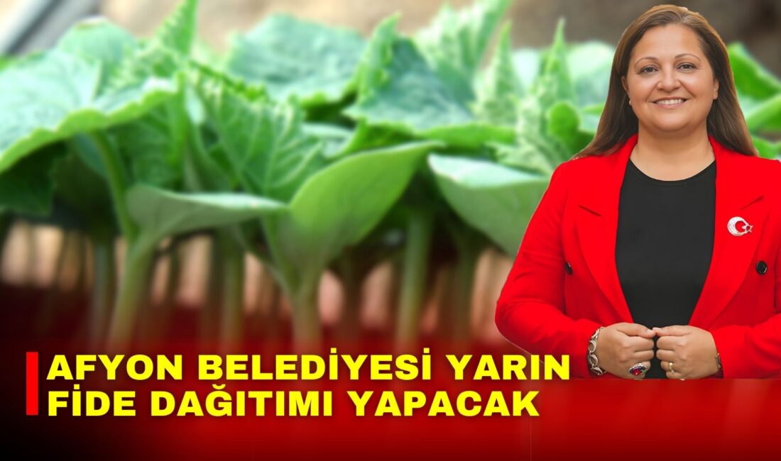 Afyonkarahisar Belediyesi, üretimi teşvik etmek ve vatandaşların tarımsal faaliyetlerine destek