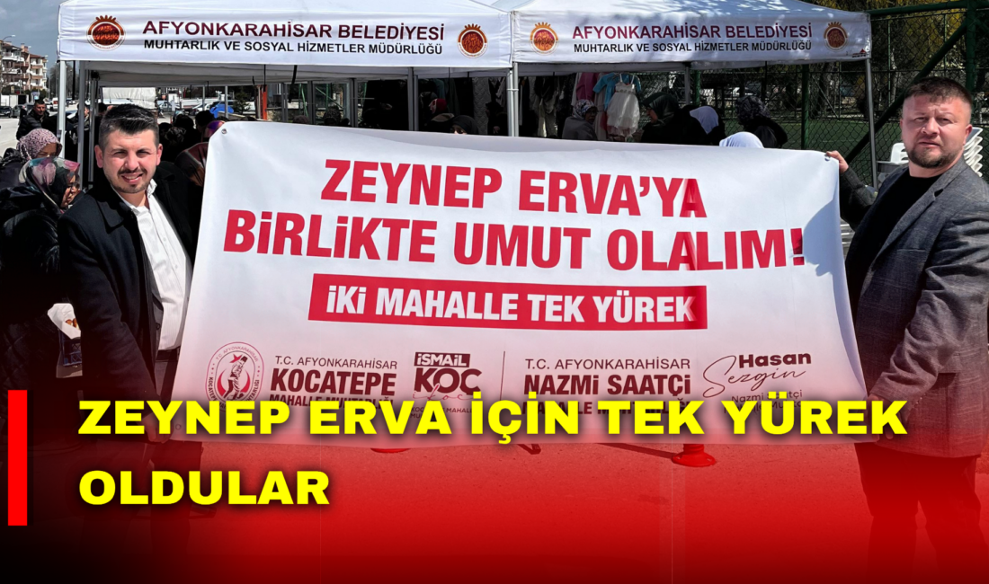 Afyonkarahisar’da yürekleri ısıtan bir dayanışma örneği sergilendi. Kocatepe ve Nazmi