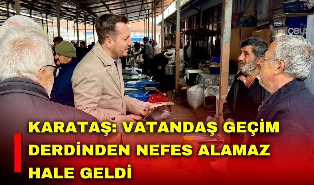 Saadet Partisi Afyonkarahisar İl Başkanı Beytullah Karataş, ilçe ziyaretleri kapsamında