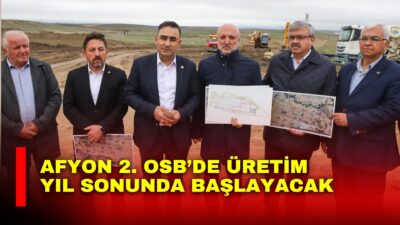 AK Parti Afyon milletvekilleri Yurdunuseven ve Arslan, kuruluş çalışmaları yaklaşık