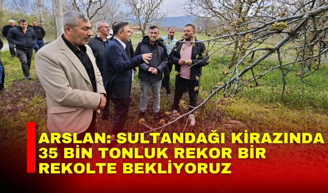 Arslan: Sultandağı kirazında 35 bin tonluk rekor bir rekolte bekliyoruz AK Parti Afyonkarahisar Milletvekili Hasan Arslan, Sultandağı ilçesinde gerçekleştirdiği yoğun