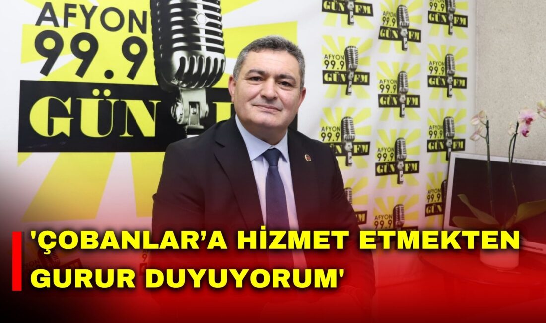 Çobanlar Belediye Başkanı Ali Altuntaş, Afyon Gün FM'in konuğu oldu.