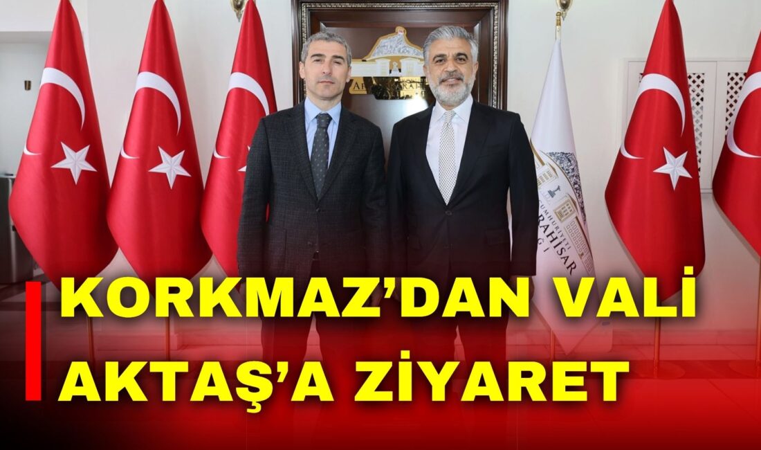 Dış İlişkiler Başkan Yardımcısı İbrahim Halil Korkmaz, Afyonkarahisar Valisi Naci
