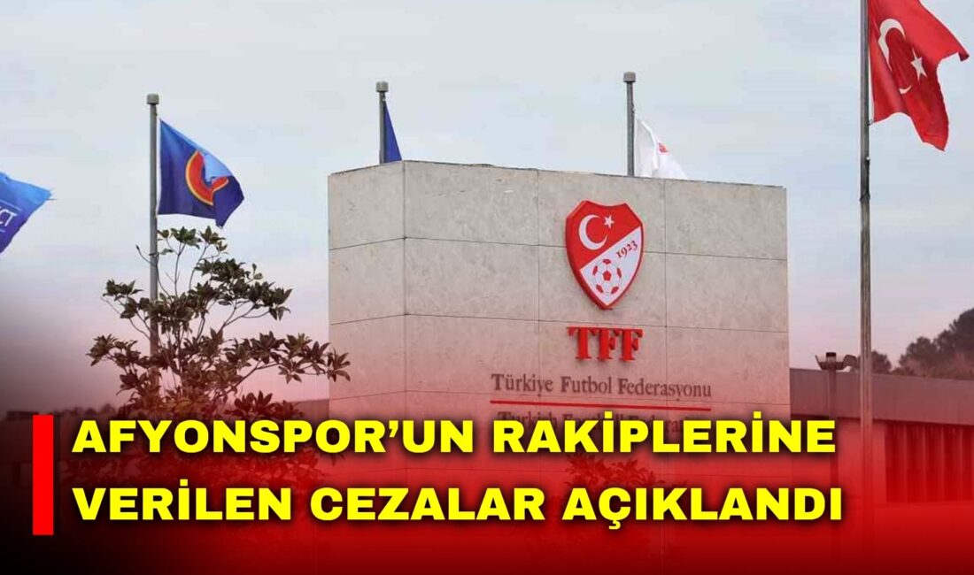 Nesine 3. Lig 4. Grup’ta PFDK'ya sevk edilen Afyonspor’un bazı