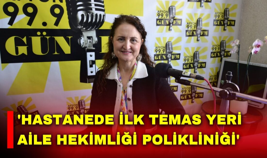 Afyonkarahisar Sağlık Bilimleri Üniversitesi (AFSÜ) ve Afyon Gün FM işbirliğinde