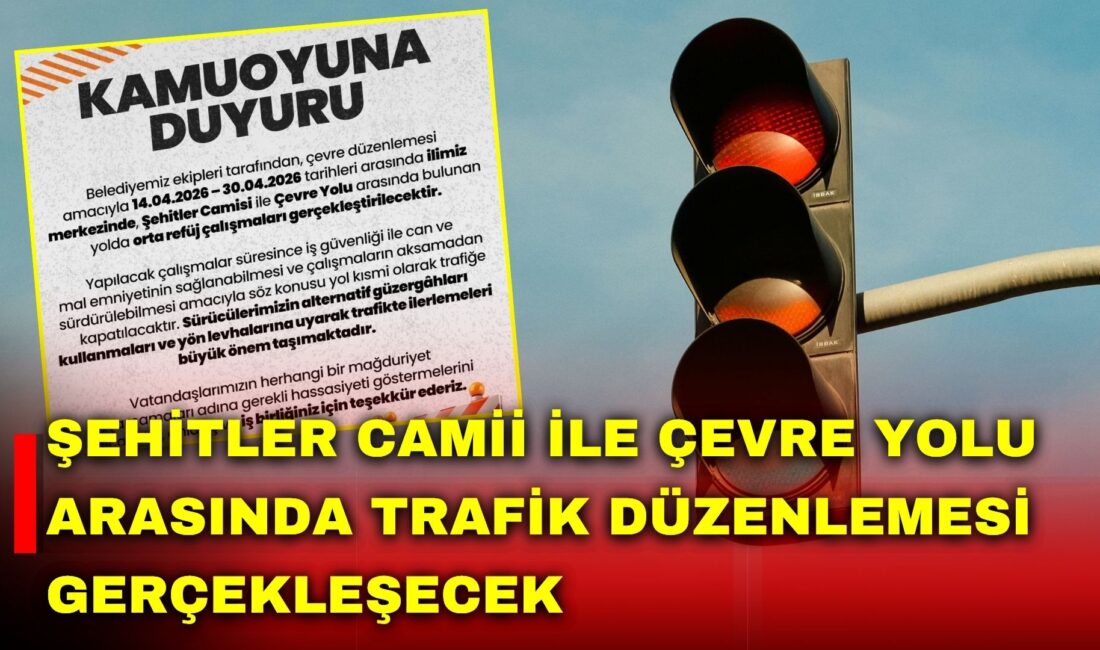 Afyonkarahisar Belediyesi tarafından yapılan duyuruya göre, çevre düzenlemesi kapsamında 14