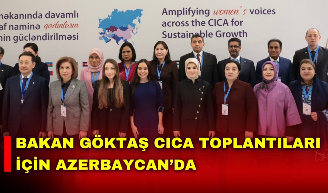 Aile ve Sosyal Hizmetler Bakanı Mahinur Özdemir Göktaş, Asya’da İş