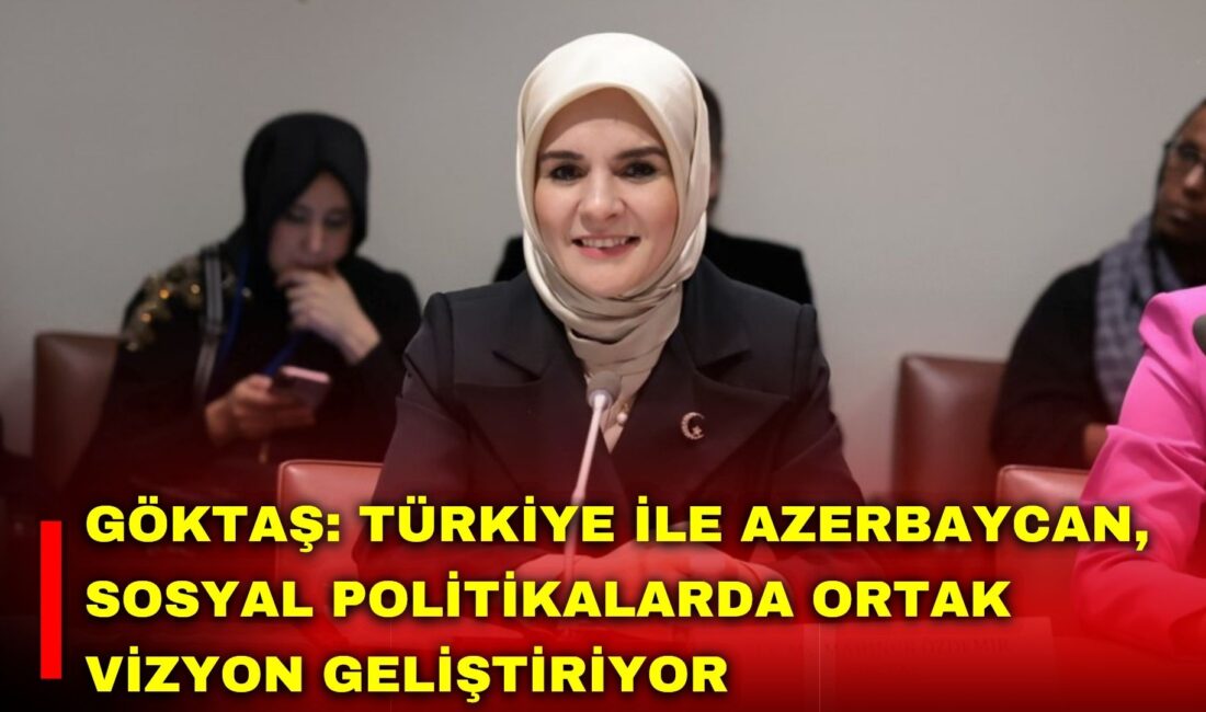 Aile ve Sosyal Hizmetler Bakanı Göktaş, Türkiye ile Azerbaycan arasındaki