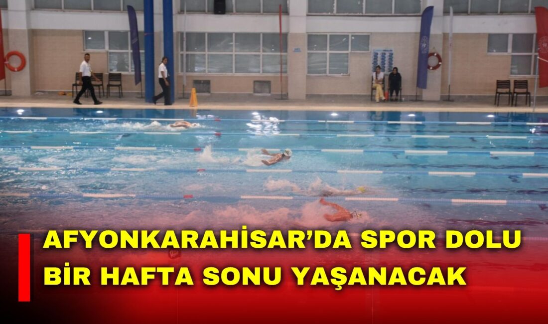 Afyonkarahisar’da 4-5 Nisan tarihlerinde halk oyunları, yüzme ve cimnastik branşlarında