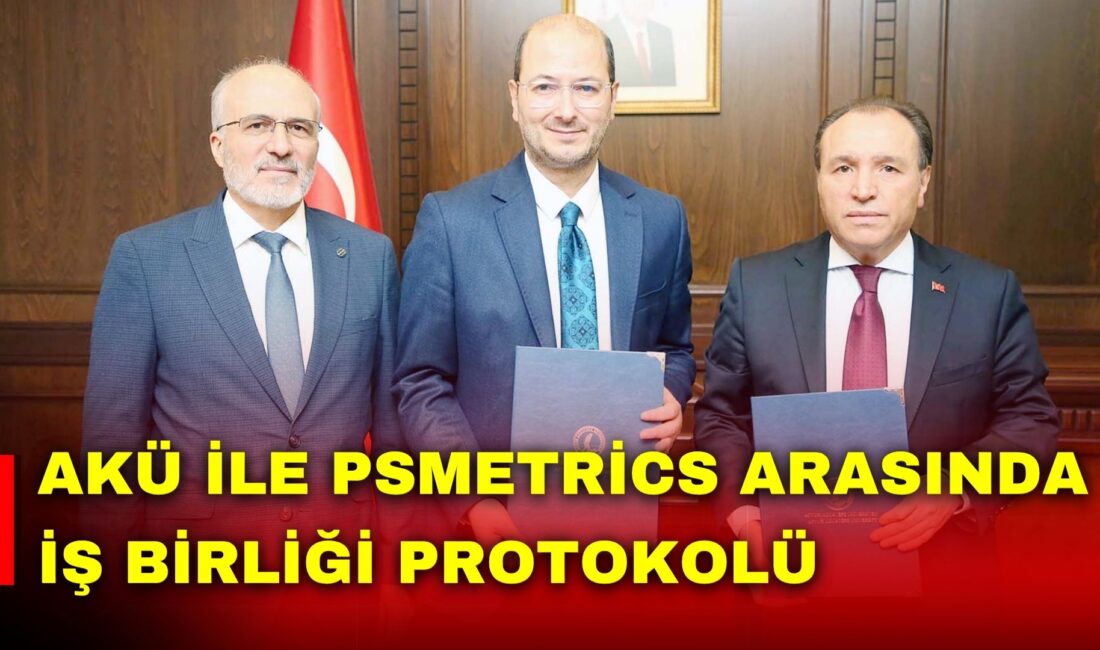 Afyon Kocatepe Üniversitesi (AKÜ) ile PSmetrics Yazılım A.Ş. arasında; üniversite-sanayi