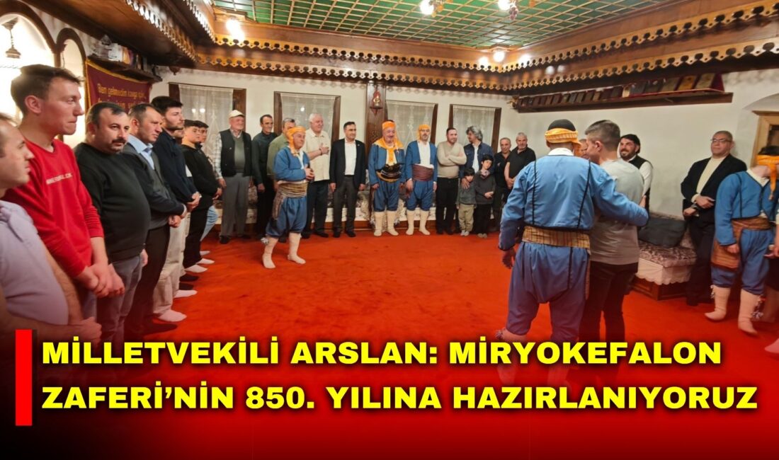 AK Parti Afyonkarahisar Milletvekili Hasan Arslan, 1176 Miryokefalon Zaferi’nin 850.
