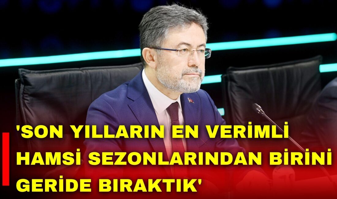 Tarım ve Orman Bakanı İbrahim Yumaklı, yaklaşık 245 bin ton