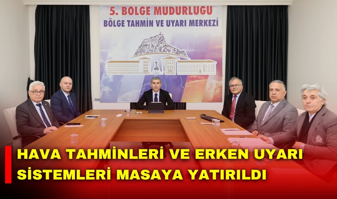 Afyonkarahisar Valisi Dr. Naci Aktaş, Meteoroloji 5. Bölge Müdürlüğü’nü ziyaret