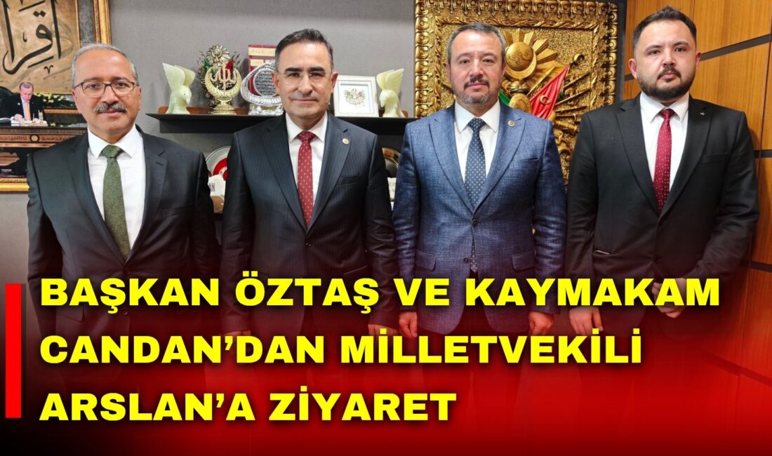 AK Parti Afyonkarahisar Milletvekili Hasan Arslan, Sandıklı Belediye Başkanı Adnan